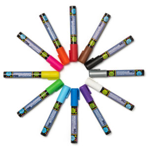 Set of 12 MoodClue liquid chalk markers